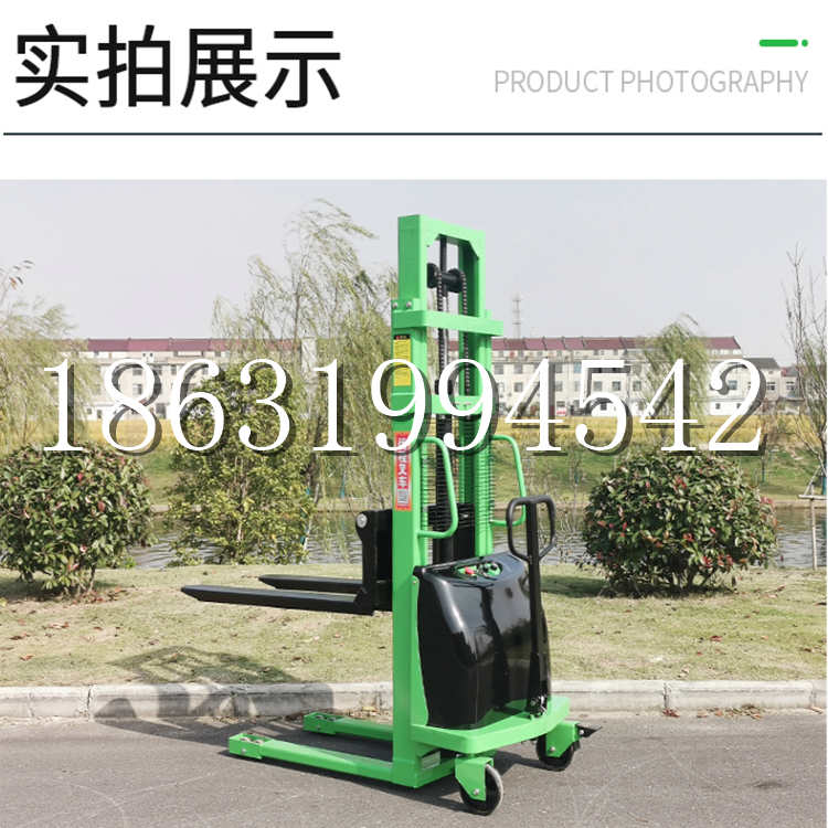 湖内区电动叉车堆高车液压铲车电瓶1吨2吨站驾步行式小型全自动叉车